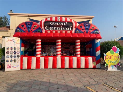 Carnival Tent with 4 Games Included ( 6x2.4x3.7m) Gifts not included ...