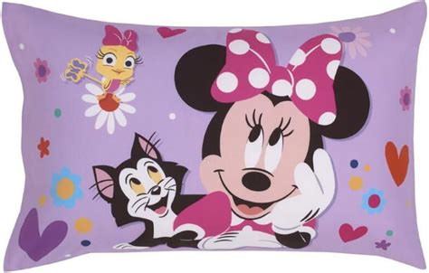 Disney Minnie Mouse Toddler Bedding Set 4 Piece Includes Quilted