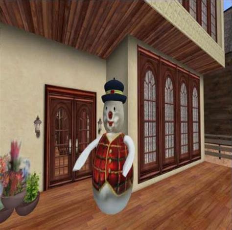 Second Life Marketplace - Snowman Lawn Decoration