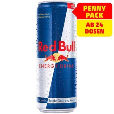 Red Bull Energy Drink Div Sorten Penny Milliliter Dose Angebot