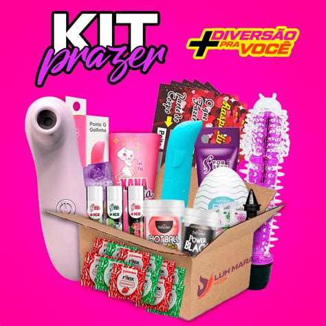 Kit Itens Diversos De Sex Shop Para Casais Vibrador Personal Capa