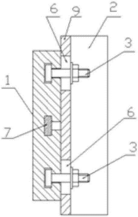 钢柱与钢梁连接板定位装置的制作方法