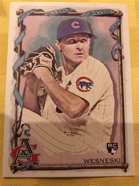 Topps Allen And Ginter Hayden Wesneski Rc Chicago Cubs Ebay