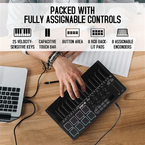 M Wave Key Usb Midi Keyboard Controller Review Soundshockaudio