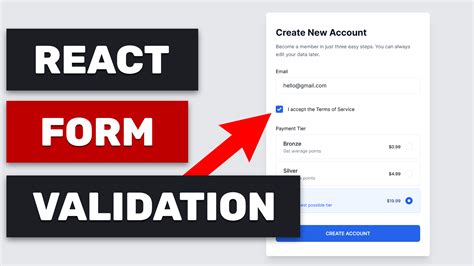 React Form Validation Tutorial With React Hook Form And Zod