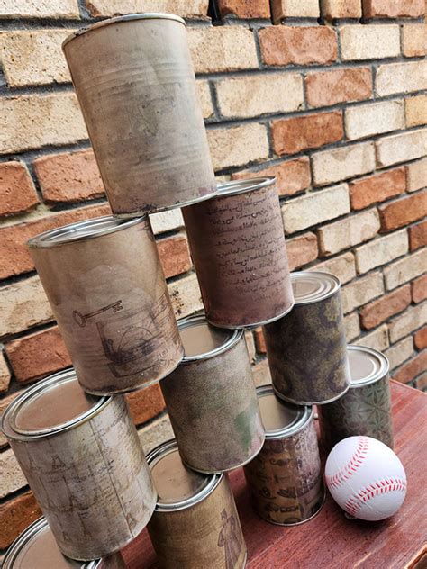 Tin Can Toss Game Street Event Hire