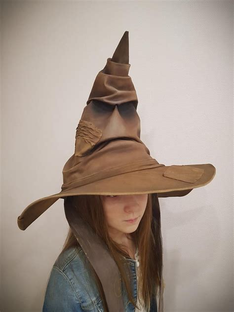 Harry Potter Sorting Hat Magic Hat Halloween Hat Etsy Harry Potter