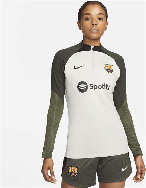 Damska Treningowa Koszulka Pi Karska Fc Barcelona Strike Nike Dri Fit