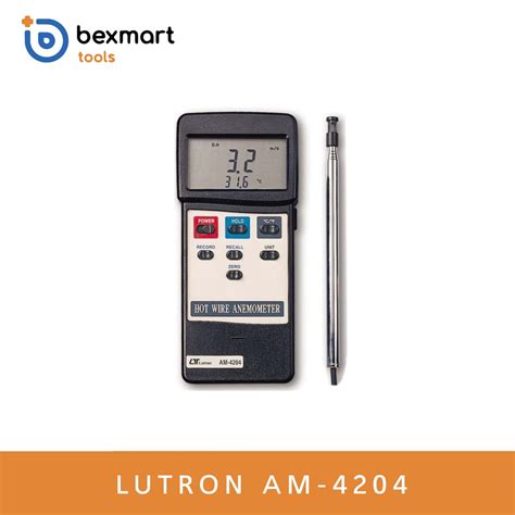 Jual LUTRON AM 4204 HOT WIRE ANEMOMETER AM4204 AM 4204 Shopee Indonesia