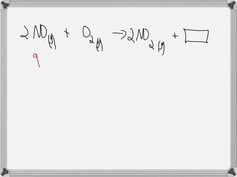 Solved Consider The Reaction Between No G And O2 G Represented Below What Is The Balanced