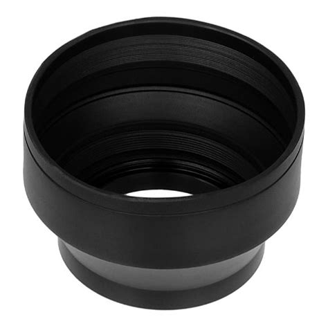 Black Rubber Lens Hood for Fujifilm X100V