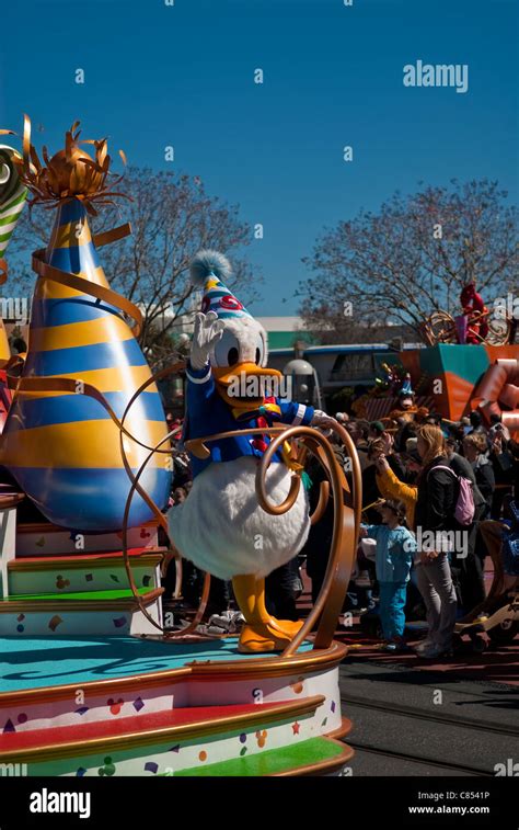 Parade in Magic Kingdom Stock Photo - Alamy