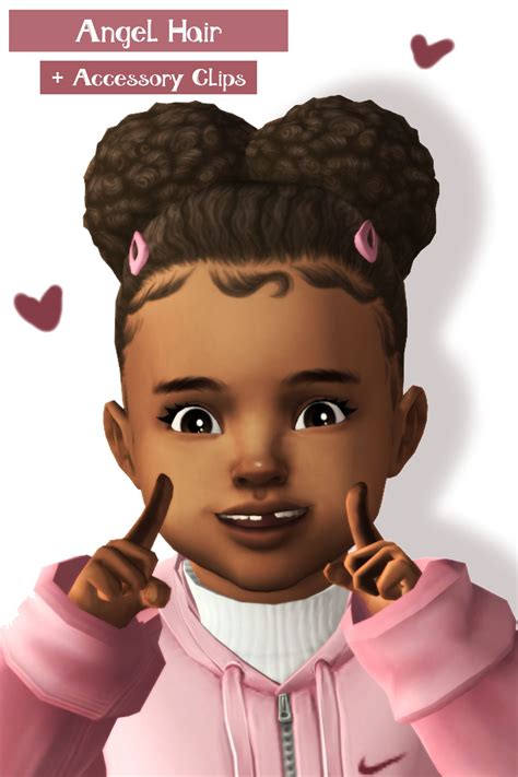 Angel Hair for Toddlers - The Sims 4 Create a Sim - CurseForge | Sims 4