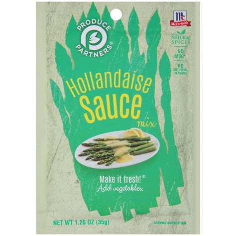 Mccormick Produce Partners Hollandaise Sauce Mix 125 Oz