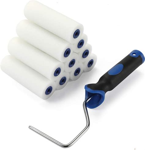 Paint Rollers DIY Materials 10 X T CLASS FOAM PAINT ROLLER 4 SLEEVES