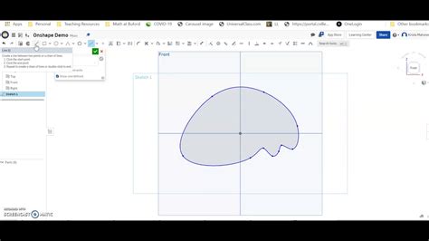 Making Curved Shapes In Onshape YouTube