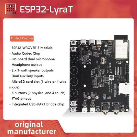 Carte De D Veloppement Audio ESP32 LyraT ESP32 LyraT Mini Avec