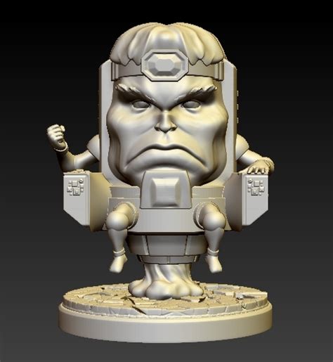 Free Stl File Modok 🦸・3d Print Design To Download・cults