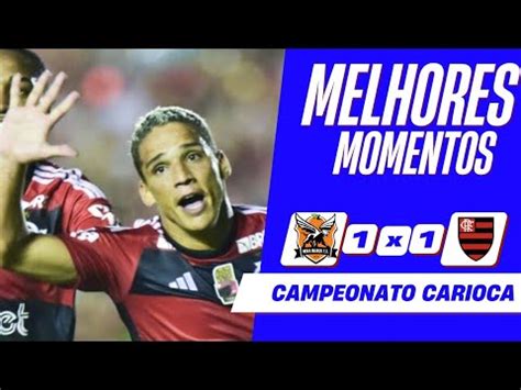 NOVA IGUAÇU X FLAMENGO MELHORES MOMENTOS CARIOCÃO 2024 YouTube