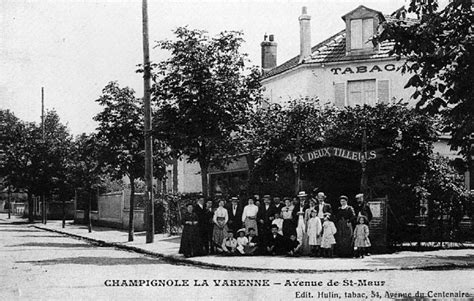 Saint Maur des Fossés Champignol Carte postale ancienne et vue d