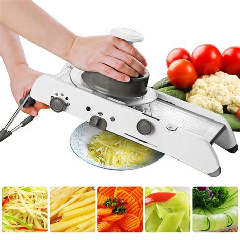 Fatiador Mandolin Slicer Multifuncional Inteligente 18 Tipos De