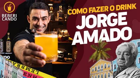 Como Fazer O Drink Jorge Amado Drinks Brasileiros YouTube