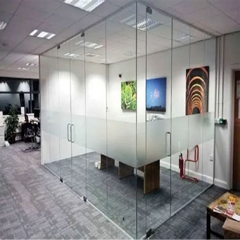 Toughened Glass Partitions Mm At Rs Sq Ft In Hyderabad Id