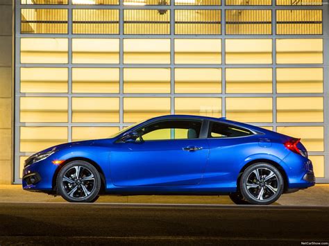 Wallpaper 1600x1200 Px 2016 Blue Cars Civic Coupe Honda