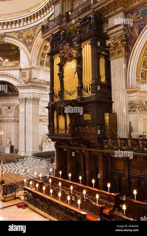 St Pauls Cathedral Organ Uk Hi Res Stock Photography And Images Alamy