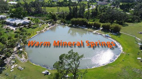 Warm Mineral Springs North Port Florida In 4K Stunning Aerials