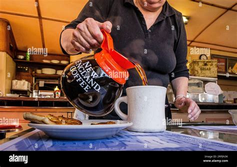 Miss Bellows Falls Diner Bellows Falls, Vermont, USA Stock Photo - Alamy