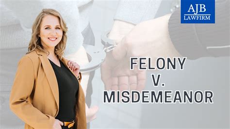 Felony vs. Misdemeanor in Arizona — AJB Law