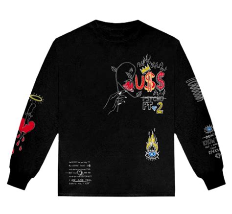 Russ Merch Psycho Pt 2 Long Sleeve | WHAT’S ON THE STAR?