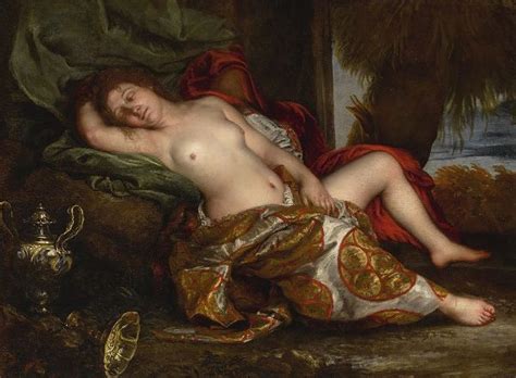 Reclining Nude Possibly Sophonisba Oil Painting Reproduction