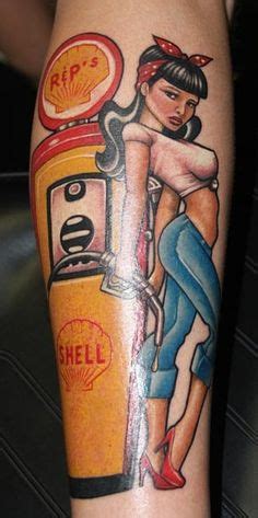 34 Popular Automotive Tattoo Ideas Hot Rod Tattoo Sleeve Tattoos Car Tattoos