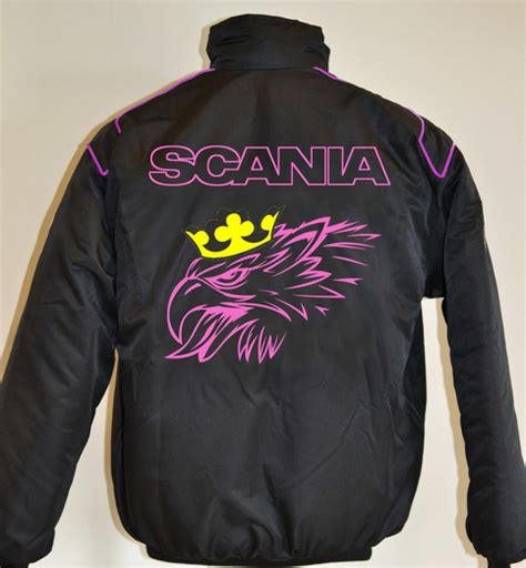 Scania - Jacket // Scania - Jacke // black-pink on Storenvy