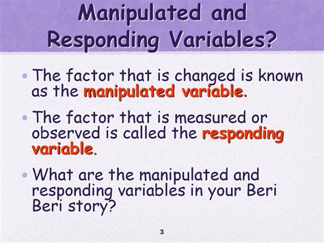 Scientific Method Controls And Variables Ppt Download