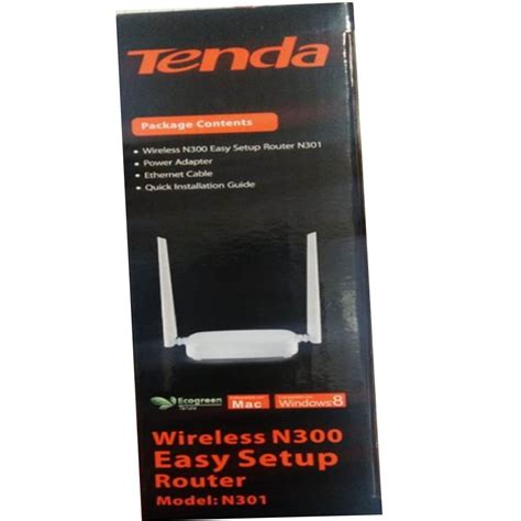 White Tenda Wireless Router N301 At 1300 Piece In Guwahati ID