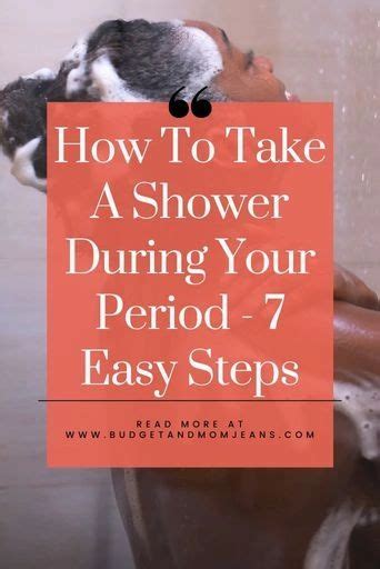 How To Take A Shower During Your Period 7 Easy Steps Healthy Period