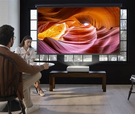 Samsung new Cinematic 4K Laser Projector | WordlessTech