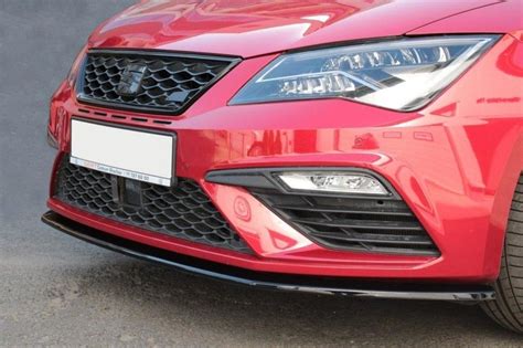 Front Splitter V Seat Leon Mk Cupra Fr Facelift Carbon Look Our