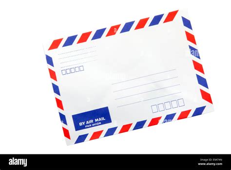 Air Mail Envelope Stock Photo Alamy