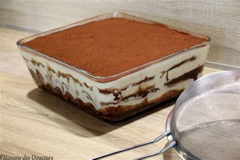 Un Tiramisu Au Chocolat Pâtissons Des Douceurs Tiramisu Chocolat