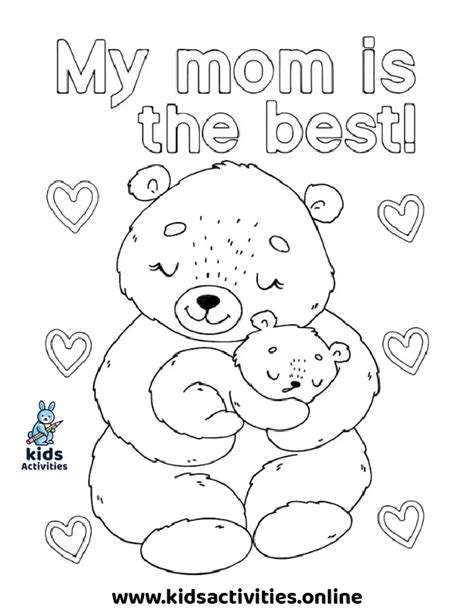 99 Best Mothers Day Colouring Pages Free Printable Pdfs