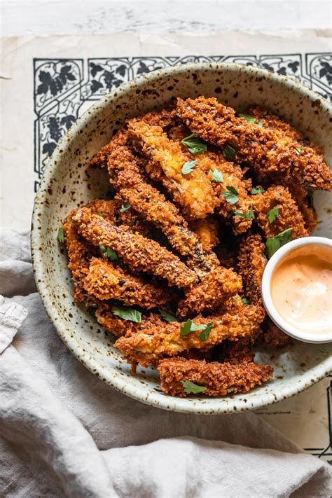 Portobello Mushroom Fries Cooking Therapy