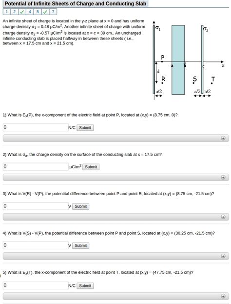 Solved Potential Of Infinite Sheets Of Charge And Conducting Chegg