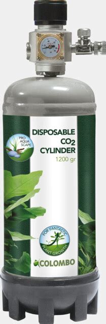 Colombo Flora Grow CO2 Cilinder 1200 Gram AquastoreXL