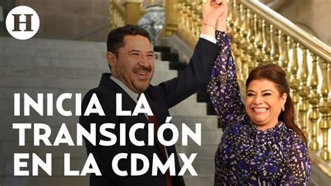 Clara Brugada y Martí Batres revelan cómo será la transición en la