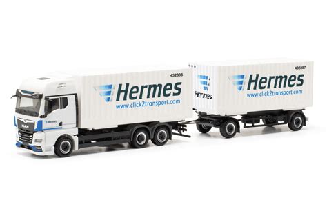 Ds Automodelle Modellbauvertrieb Herpa Lkw Man Tg X Gx Wkhz Hermes