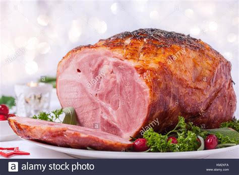 Christmas Ham Hi Res Stock Photography And Images Alamy